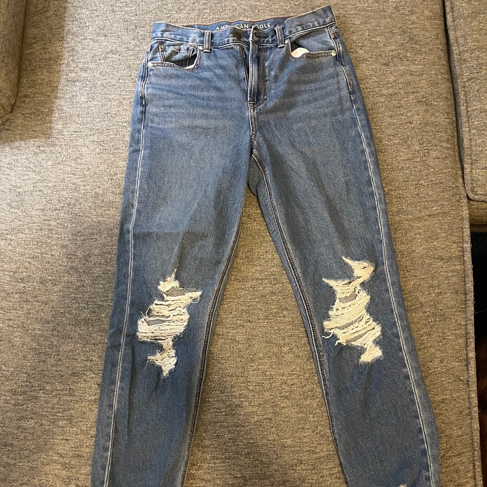 American Eagle Women's Mom jeans